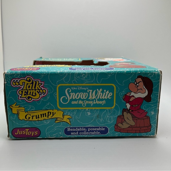 Walt Disney Snow White and the Seven Dwarfs Just Toy Talk Ems Grumpy (NO SOUND) - Picture 6 of 7